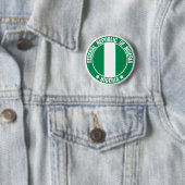 Nigeria Round Emblem Button (Beispiel)