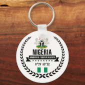 Nigeria Schlüsselanhänger (Vorderseite)
