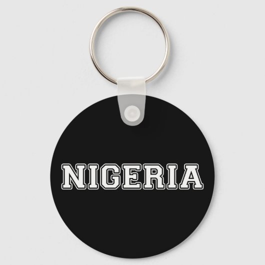 Nigeria Schlüsselanhänger (Vorderseite)