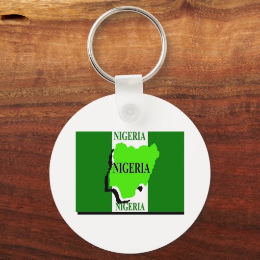 Nigeria Schlüsselanhänger (Vorderseite)