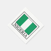 Nigeria Serviette (Ecke)