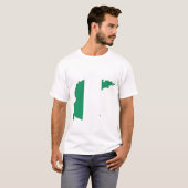 Nigeria Siegel T-Shirt (Vorne ganz)
