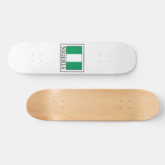 Nigeria Skateboard (Horizontal)