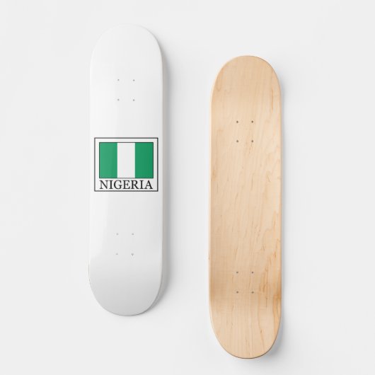 Nigeria Skateboard (Vorderseite)