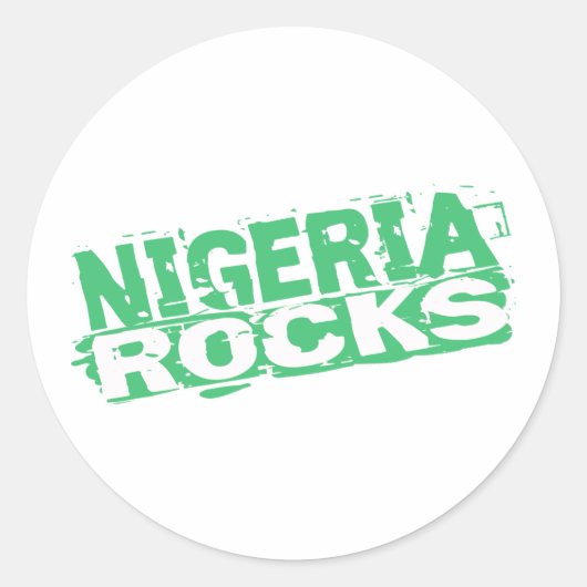 Nigeria Sticker (Vorderseite)