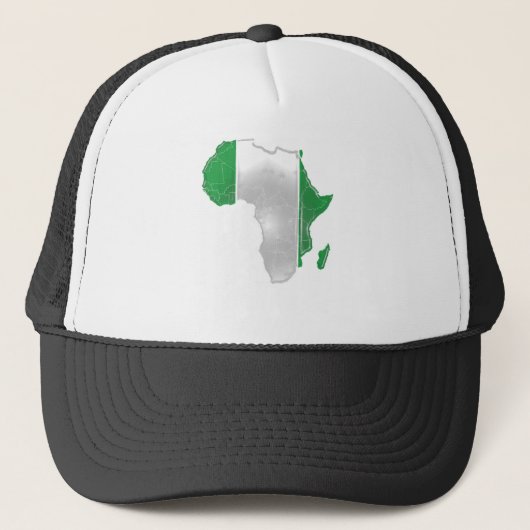 Nigeria Truckerkappe (Vorderseite)