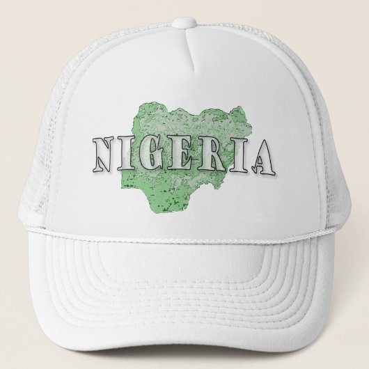 Nigeria Truckerkappe (Vorderseite)