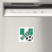 NIGERIA World Soccer Fan Tshirts Magnet (In Situ (Geschirrspüler))