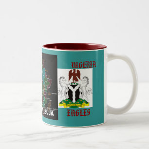 Nigeriaarms22, Nigeriaarms22, AFRIKA, NIGERIA,… Zweifarbige Tasse