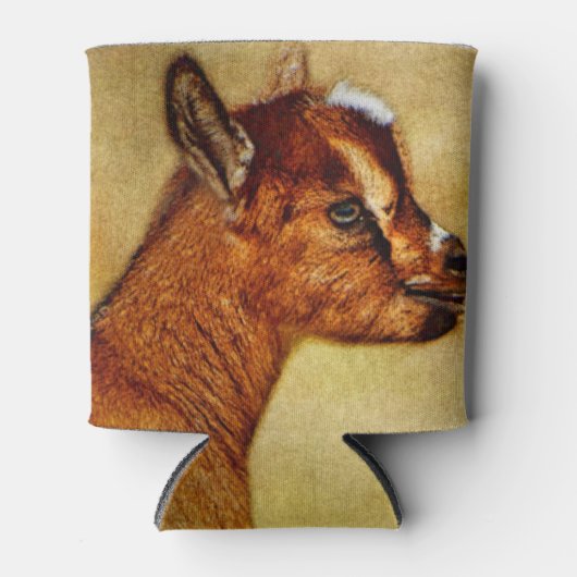 Nigerian Dwarf Dairy Goat Kid Dosenkühler (Vorderseite)