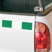 Nigerian Flag Autoaufkleber (Auf Lkw)
