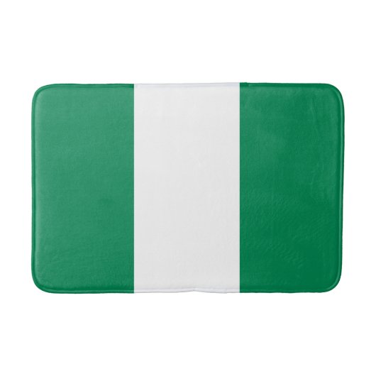 Nigerian Flag Badematte (Vorderseite)
