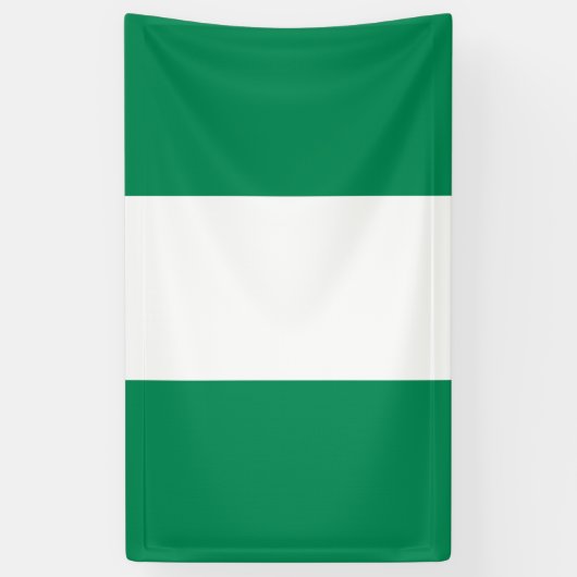 Nigerian Flag Banner (Vertikal)