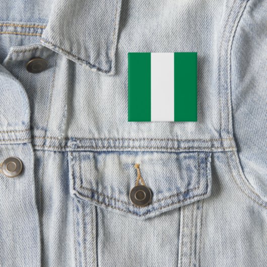 Nigerian Flag Button (Beispiel)