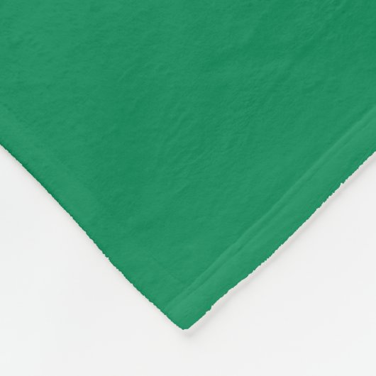 Nigerian Flag Fleecedecke (Ecke)
