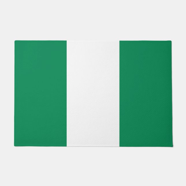 Nigerian Flag Fußmatte (Vorderseite)