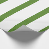 Nigerian Flag Geschenkpapier (Ecke)