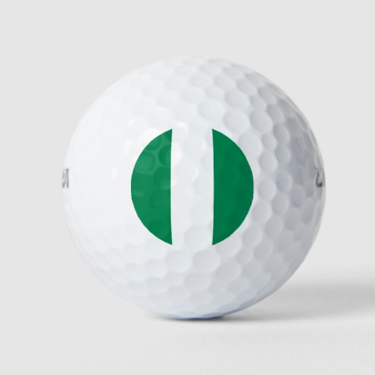 Nigerian Flag Golfball (Vorderseite)