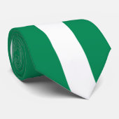 Nigerian Flag Krawatte (Gerollt)