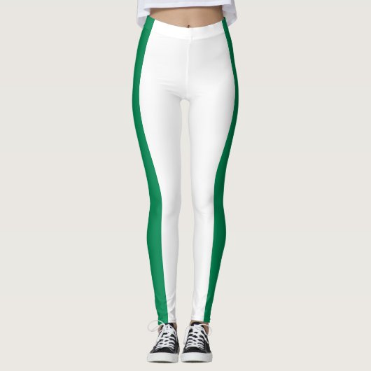 Nigerian Flag Leggings (Vorderseite)