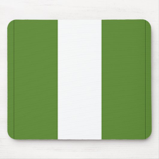Nigerian Flag Mousepad (Vorne)
