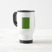 Nigerian Flag Reisebecher (Vorderseite Links)