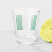 Nigerian Flag Schnapsglas (Rückseite)
