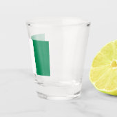 Nigerian Flag Schnapsglas (Rechts)