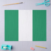 Nigerian Flag Seidenpapier (Basteln)