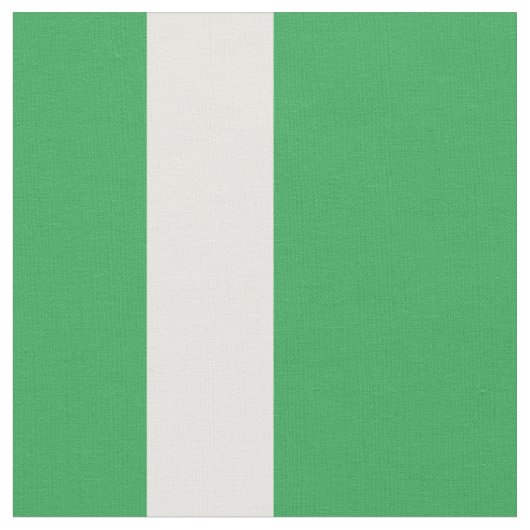 Nigerian Flag Stoff (Nahaufnahme)