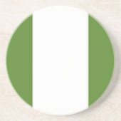 Nigerian Flag Untersetzer (Vorne)