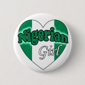 Nigerian Girl Button (Vorderseite)