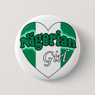 Nigerian Girl Button