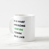nigerian woman, awesome kaffeetasse (Vorderseite Links)