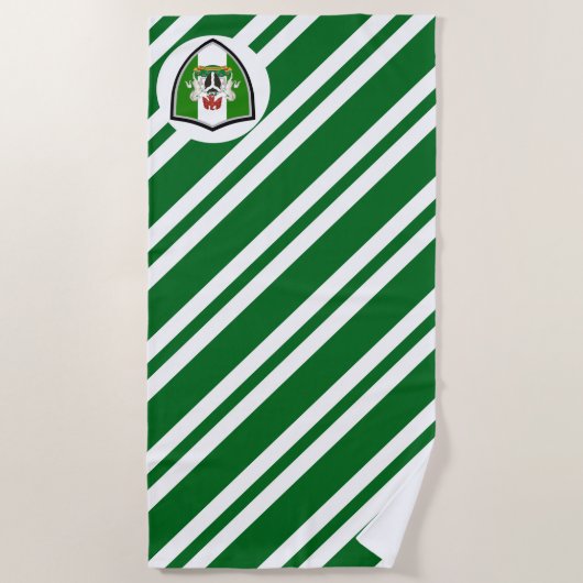 nigerianische Flagge Handtuch (Vorderseite)