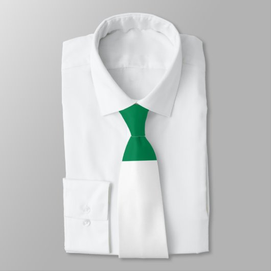 Nigerianische Flagge Krawatte (Gebunden)