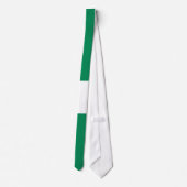 Nigerianische Flagge Krawatte (Rückseite)