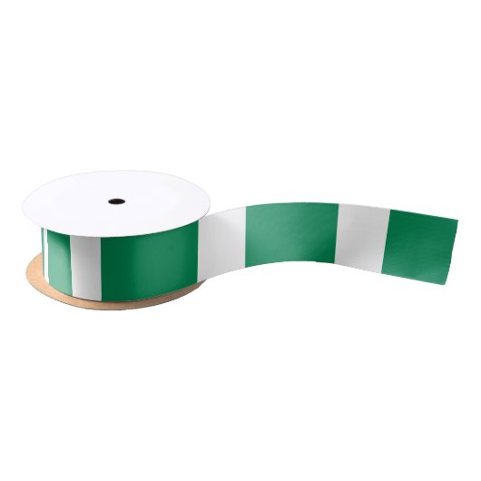 nigerianische Flagge Satinband (Spule)