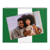 Nigerianische Flaggen-Foto 2026 Nigerianische Fami Kalender (Titelbild)