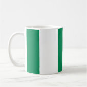 nigerianische Flaggenstolze Tasse (Links)
