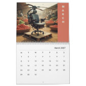 nigerianische Flugstühle (AI Art. Kalender (Mär 2027)