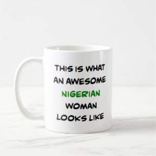 nigerianische Frau, großartig Kaffeetasse