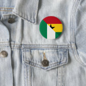 nigerianische ghanaische Flagge Nigeria Ghana Naij Button (Beispiel)