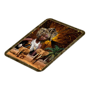 Nigerianische Priesterin Magnet