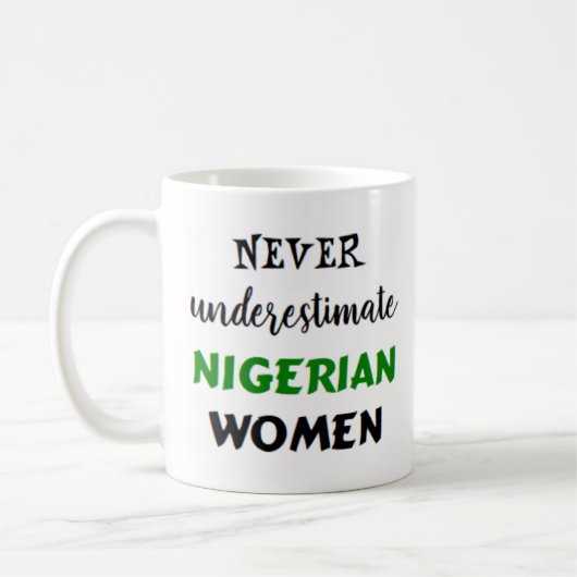 nigerianische Tasse (Links)