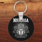 Nigerianische Wappen Schlüsselanhänger (Vorderseite)