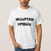 nigerianischer Prinz T-Shirt (Vorderseite)