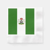 nigerianisches Wappen Serviette (Vorderseite)