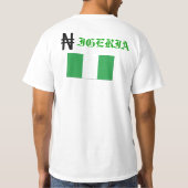 Nigerische Kleidung T-Shirt (Rückseite)
