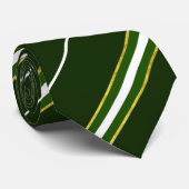 Nigerische Streifenflagge Krawatte (Gerollt)